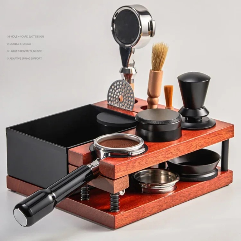 Coffee Knock Box - Lente Koffie Sabotage Houder met Klop