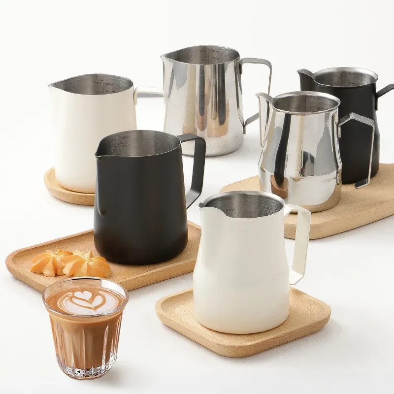 Milk Steaming Pitcher - Koffiemelk Opschuimen Werper Kruik 304 roestvrij