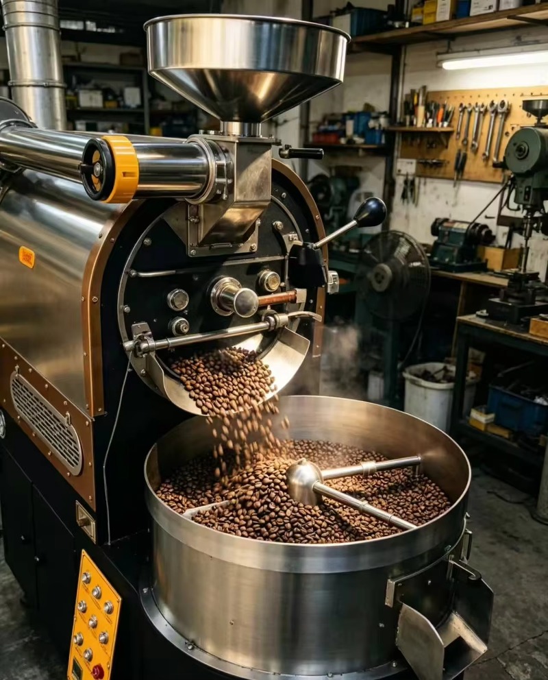 Koffiebrander, koffiebonenroos - Equipment Of Coffee Machine recensie en prijs