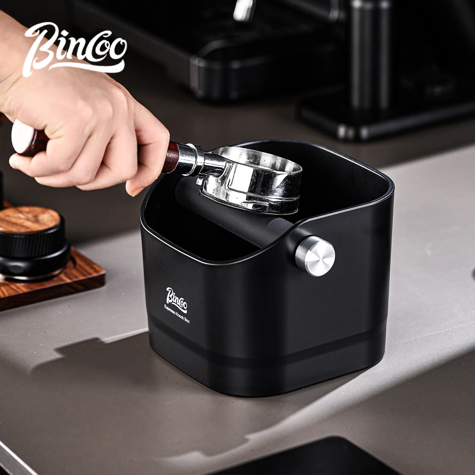 Bincoo Koffie Knock Box 0.8L E - Coffee Knock Box recensie en prijs