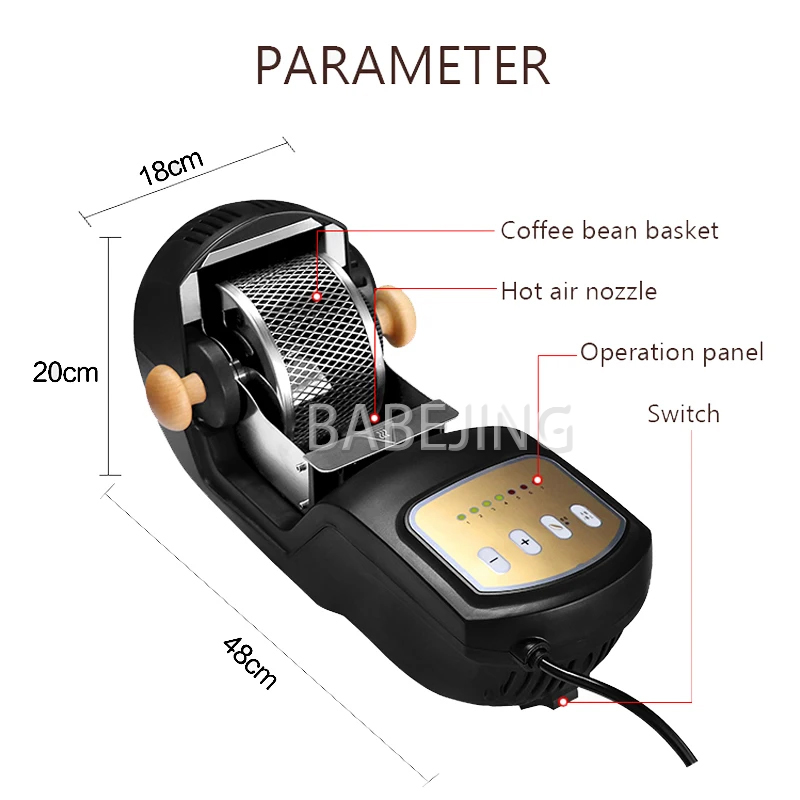 Koffiebonenroosterapparatuur v - Coffee Equipment Home recensie en prijs