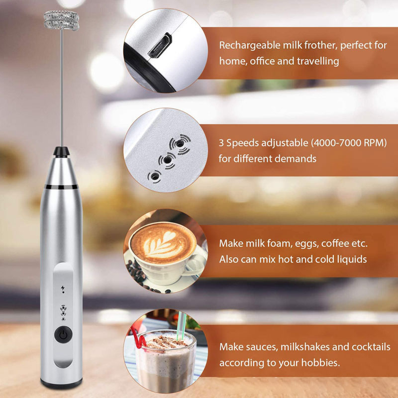 Mini elektrische handmelkopsch - Milk Steaming Pitcher recensie en prijs