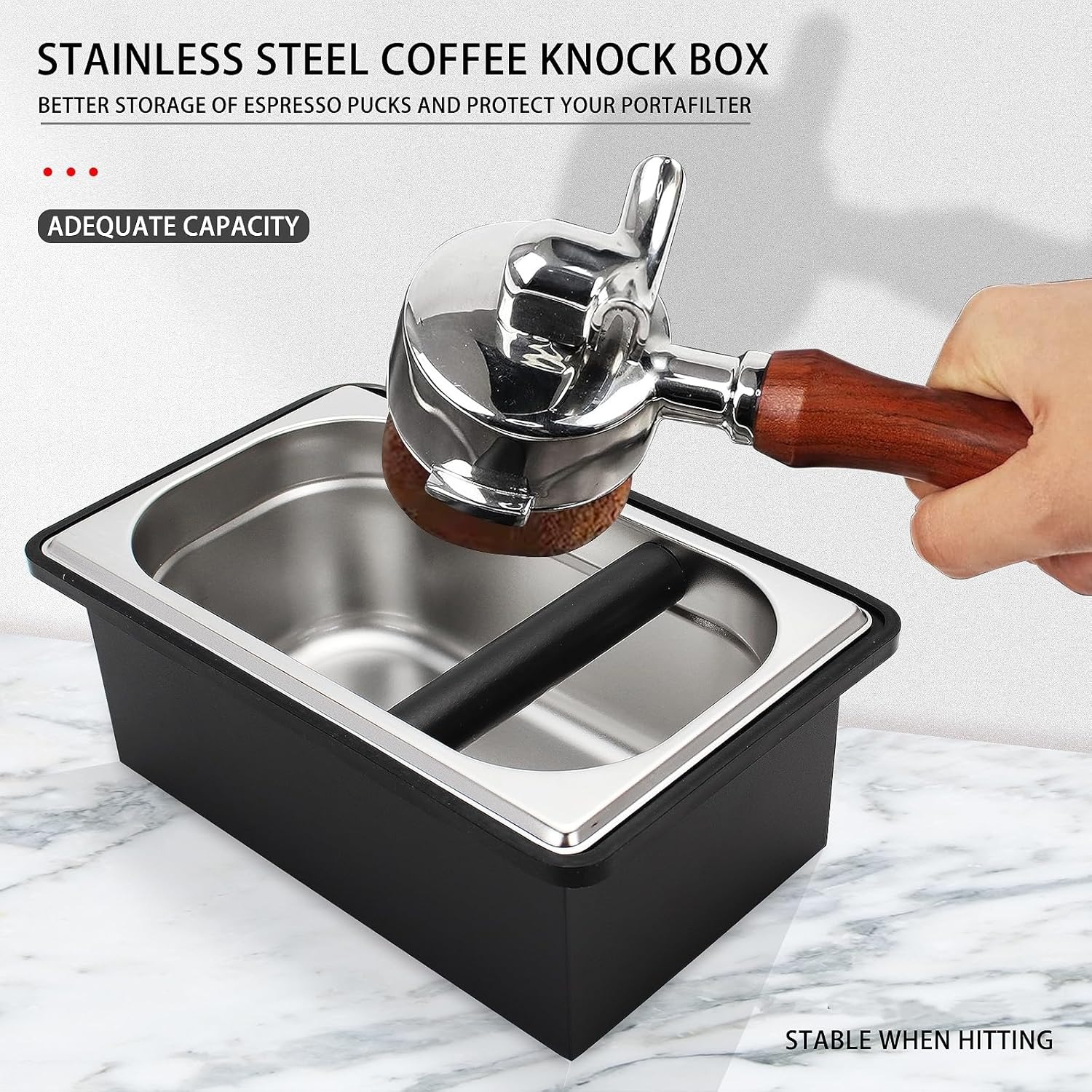 Koffie Knock Box Espresso Knoc - Coffee Knock Box recensie en prijs