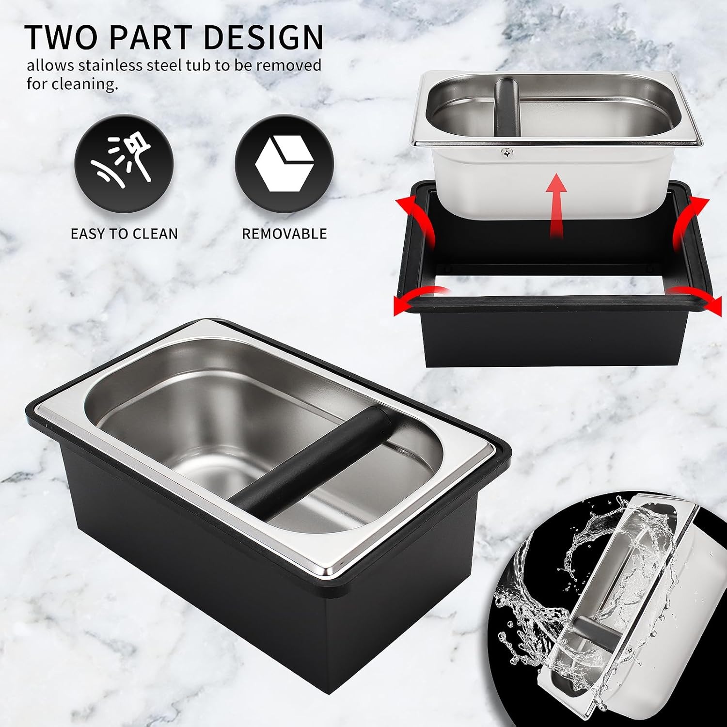 Koffie Knock Box Espresso Knoc - Coffee Knock Box recensie en prijs