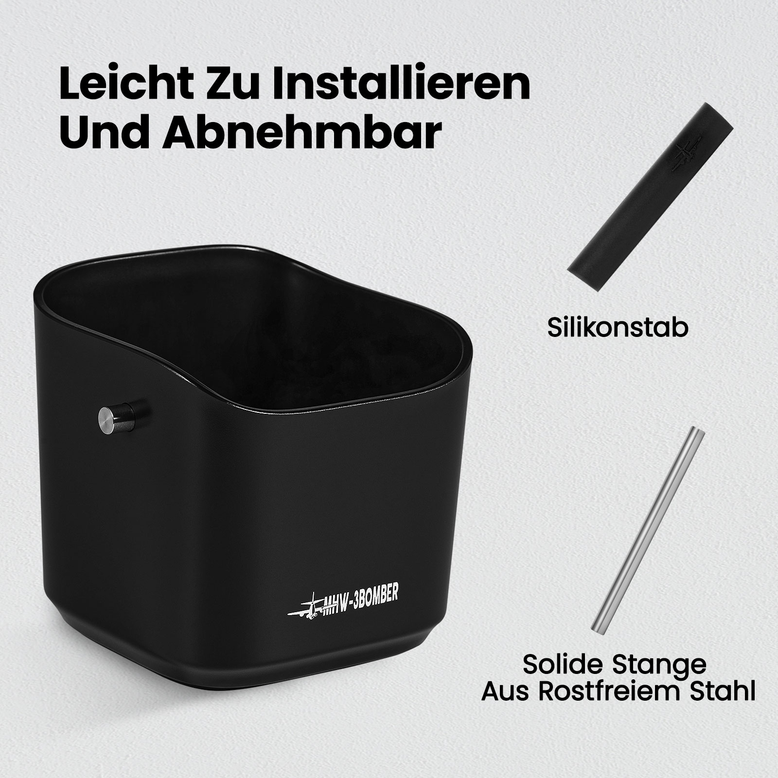 MHW-3BOMBER Klopbox 1.2L Koffi - Coffee Knock Box recensie en prijs