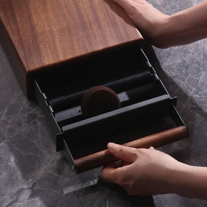 Walnoot Koffie Knock Box Espre - Coffee Knock Box recensie en prijs