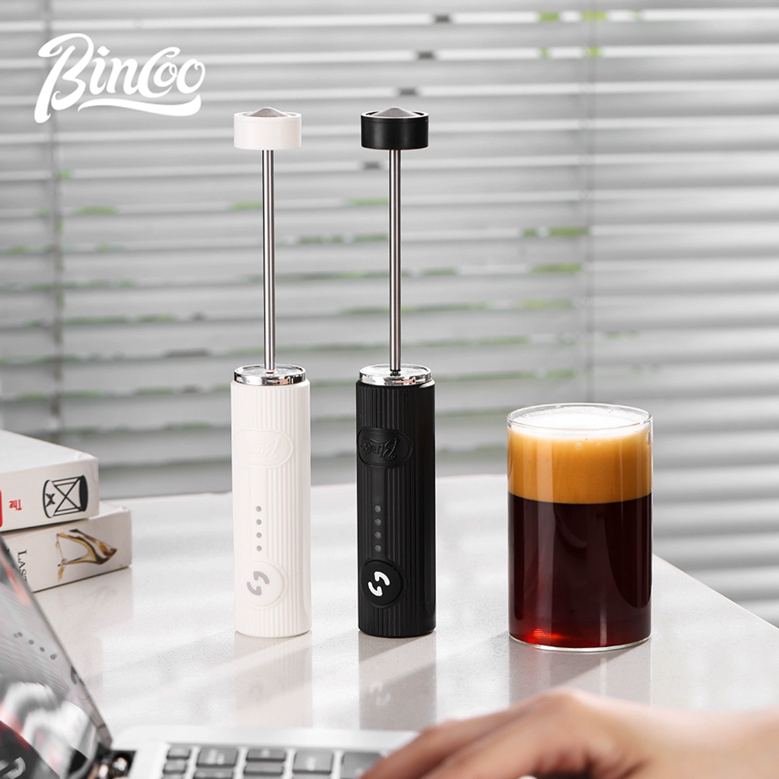 BINCOO Elektrische koffieopsch - Milk Steaming Pitcher recensie en prijs